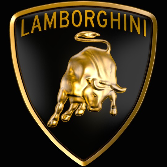 lamborghini logo sculpt preview image 1